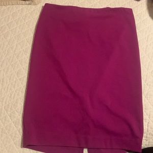 Plum purple pencil skirt. Like new. Only worn once or twice.